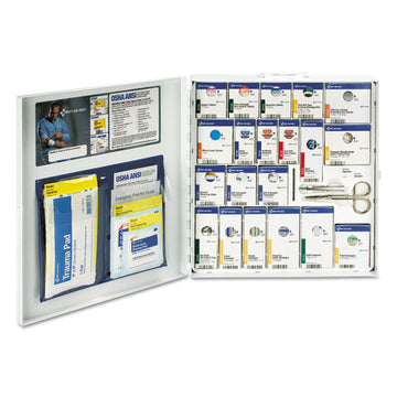 First Aid Only™ Ansi 2015 Smartcompliance General Business First Aid Station For 50 People, 241 Piece, Metal Case freeshipping - TVN Wholesale